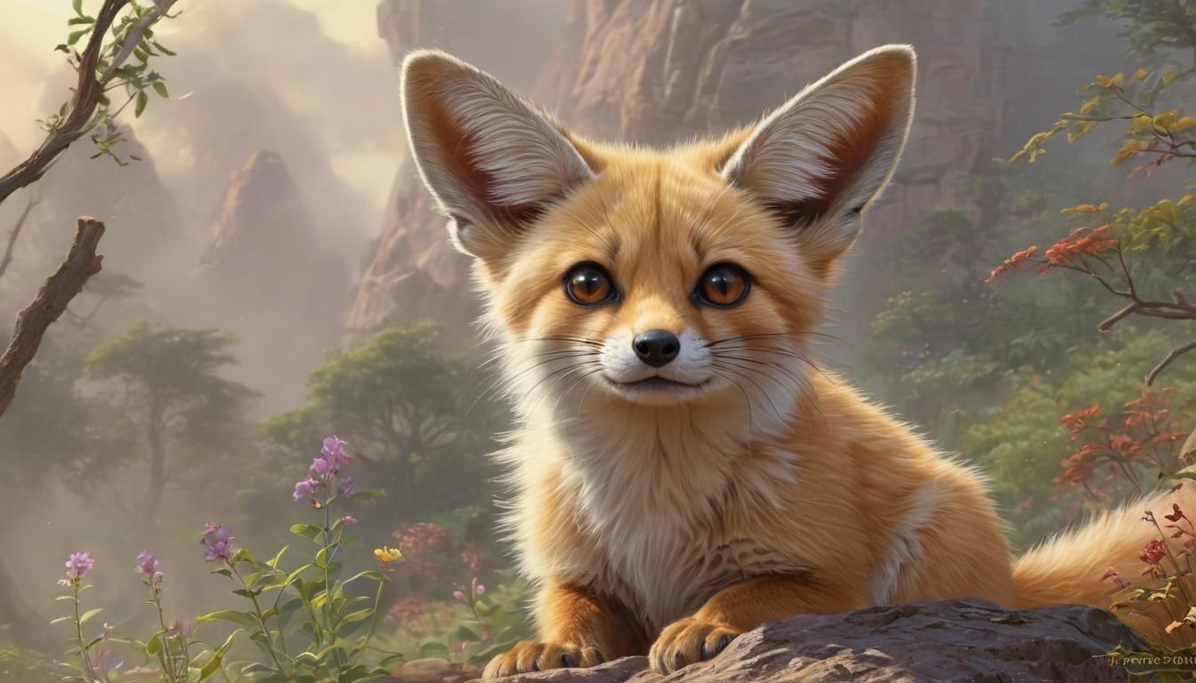  fennec   by @Eee17