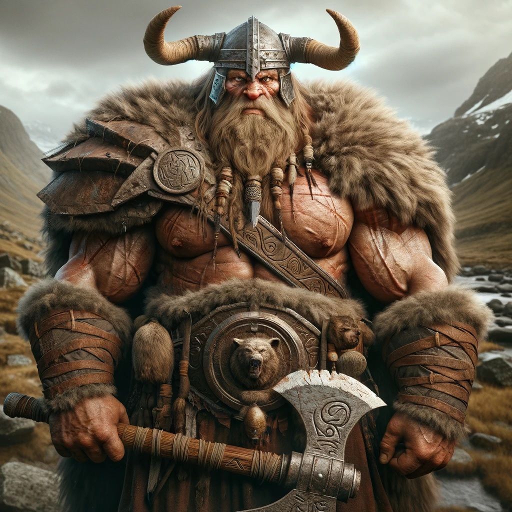 Chieftan Midvorr Stonefury of the Berserker Bear Tribe