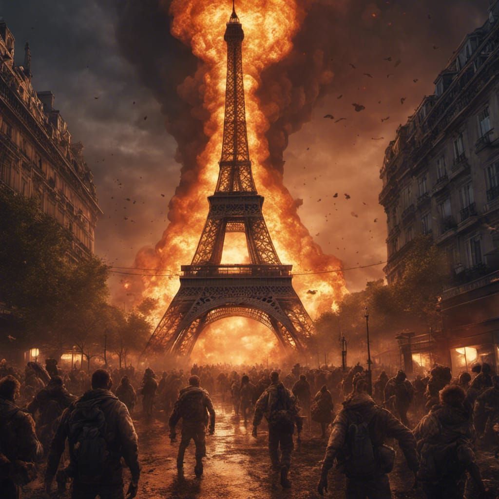 This is kind of peri-apocalyptic. Zombies and nukes. It's  all happening today!  by @BTMO