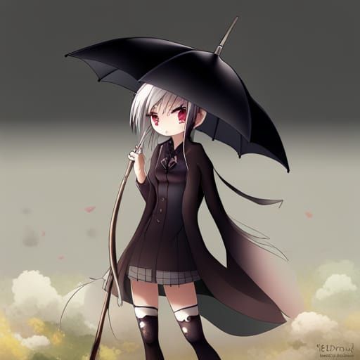 Shrouded In Shadows Goth - Goth Anime Girl Pfp (@pfp) | Hero