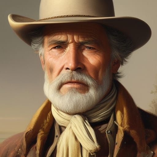 Old cowboy - AI Generated Artwork - NightCafe Creator