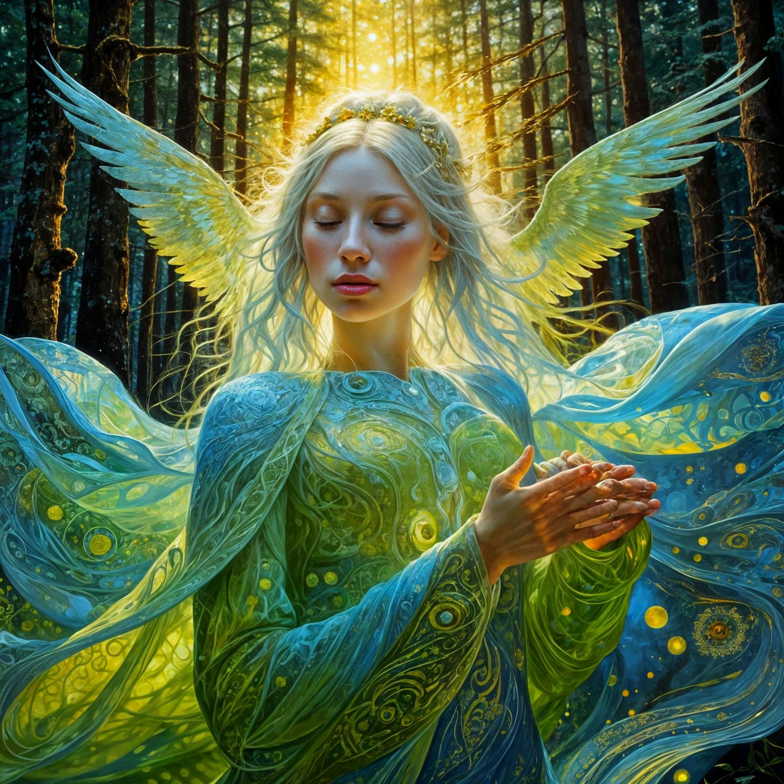 Celestial Masterpiece of Cosmic Love and Wonder