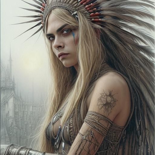 cara delevingne native american