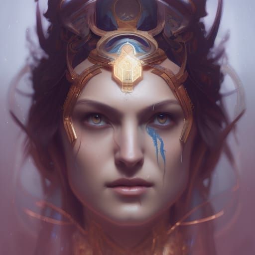 Priestess of Poseidon - AI Generated Artwork - NightCafe Creator