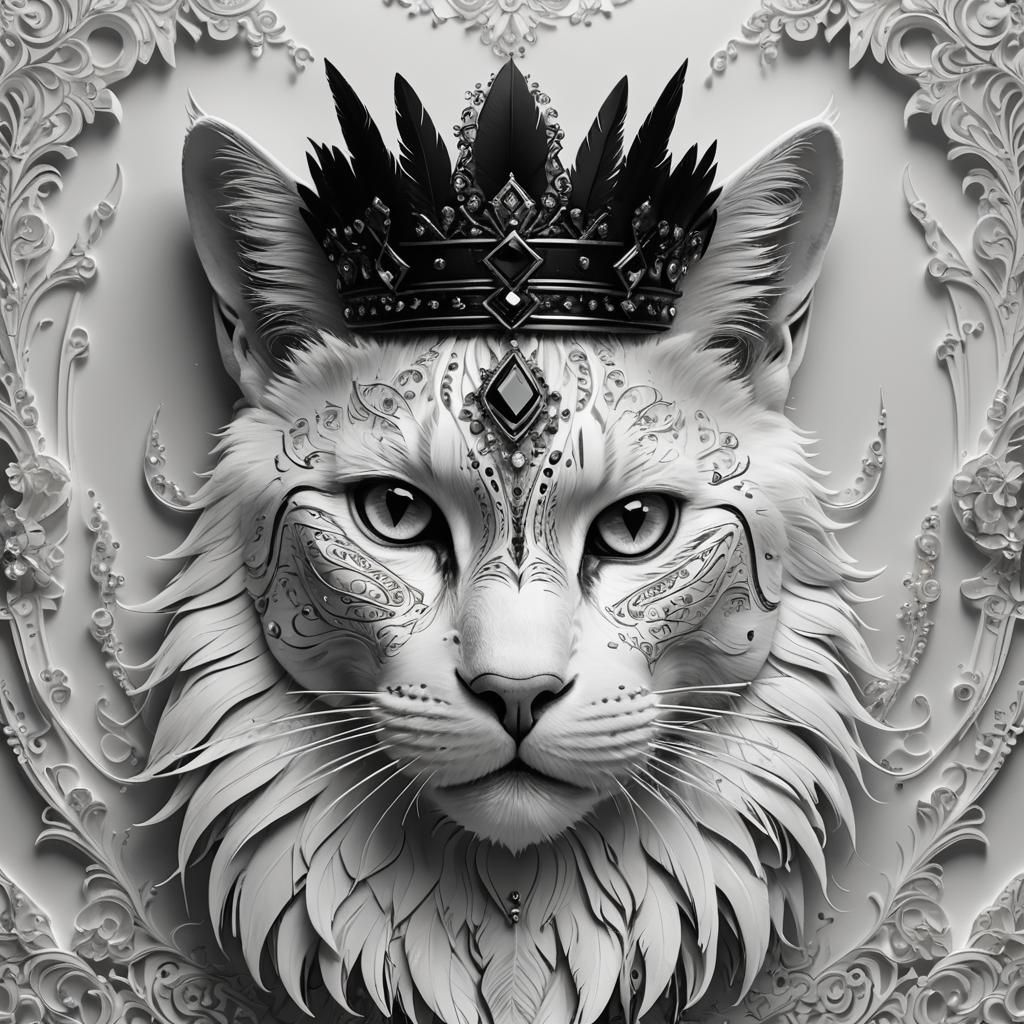 3D black & white