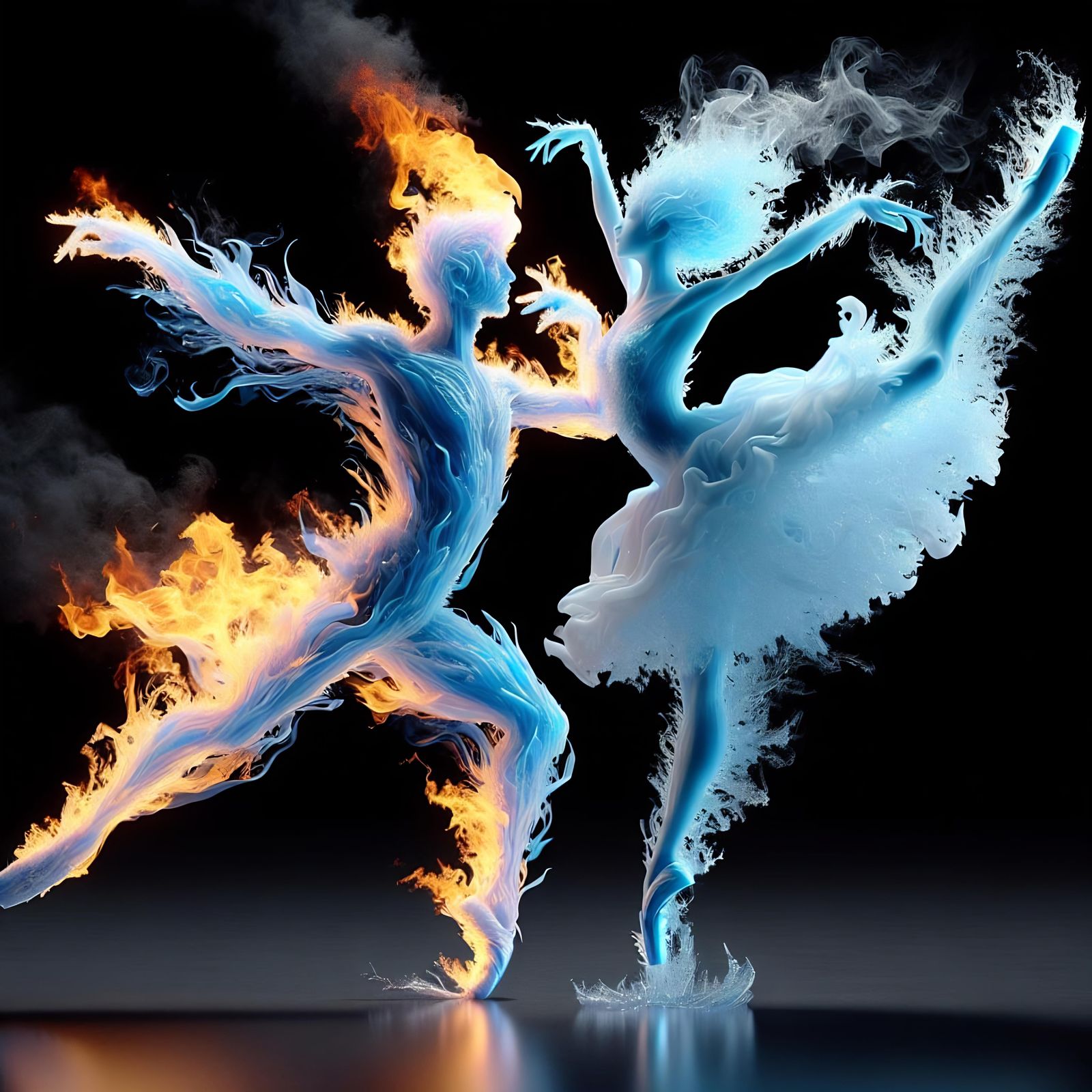 Elemental Ballet  by @slegg43