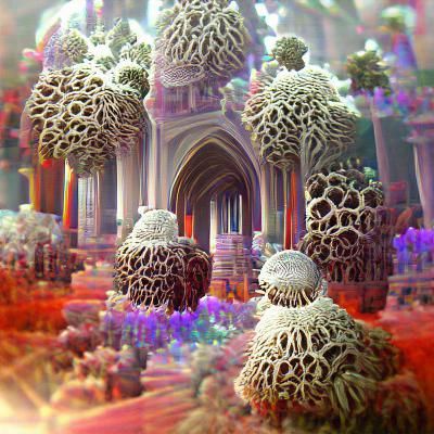 Coral cathedrals 3D mandelbulber