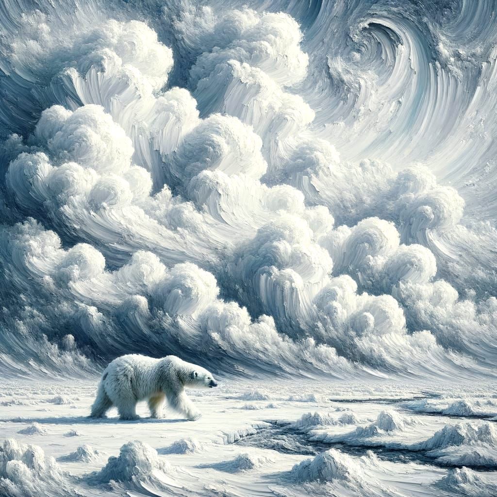Polar Bear  by @DavidP