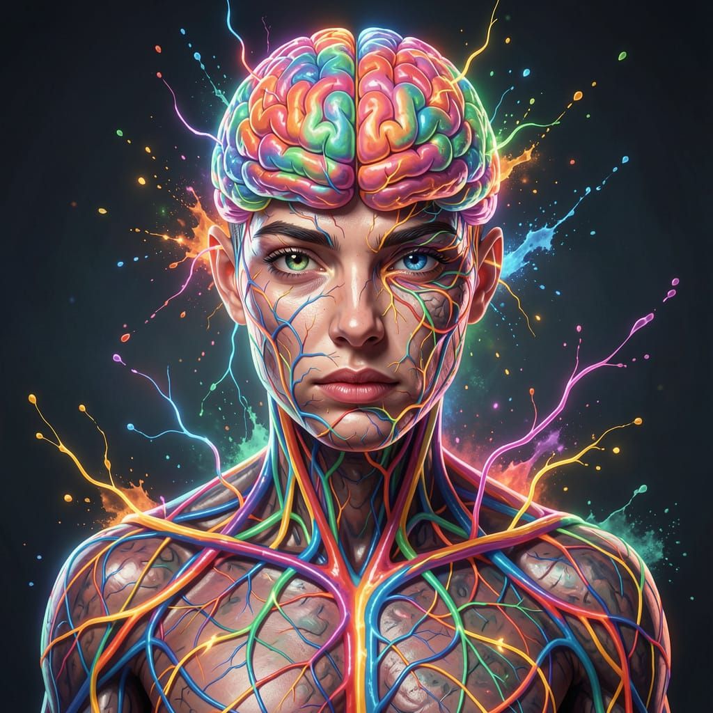 The entire body is part of a brain