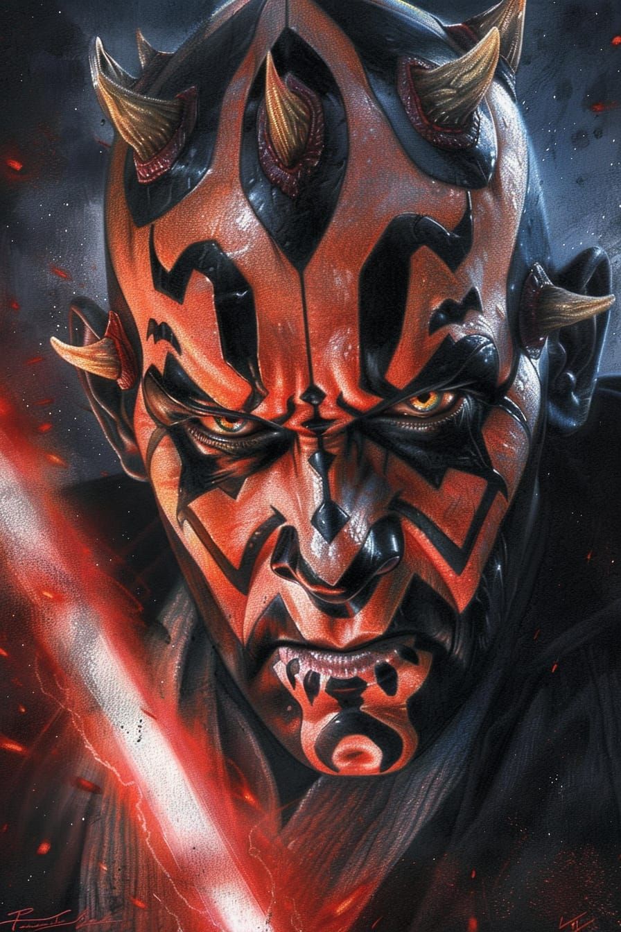 Darth Maul - AI Generated Artwork - NightCafe Creator