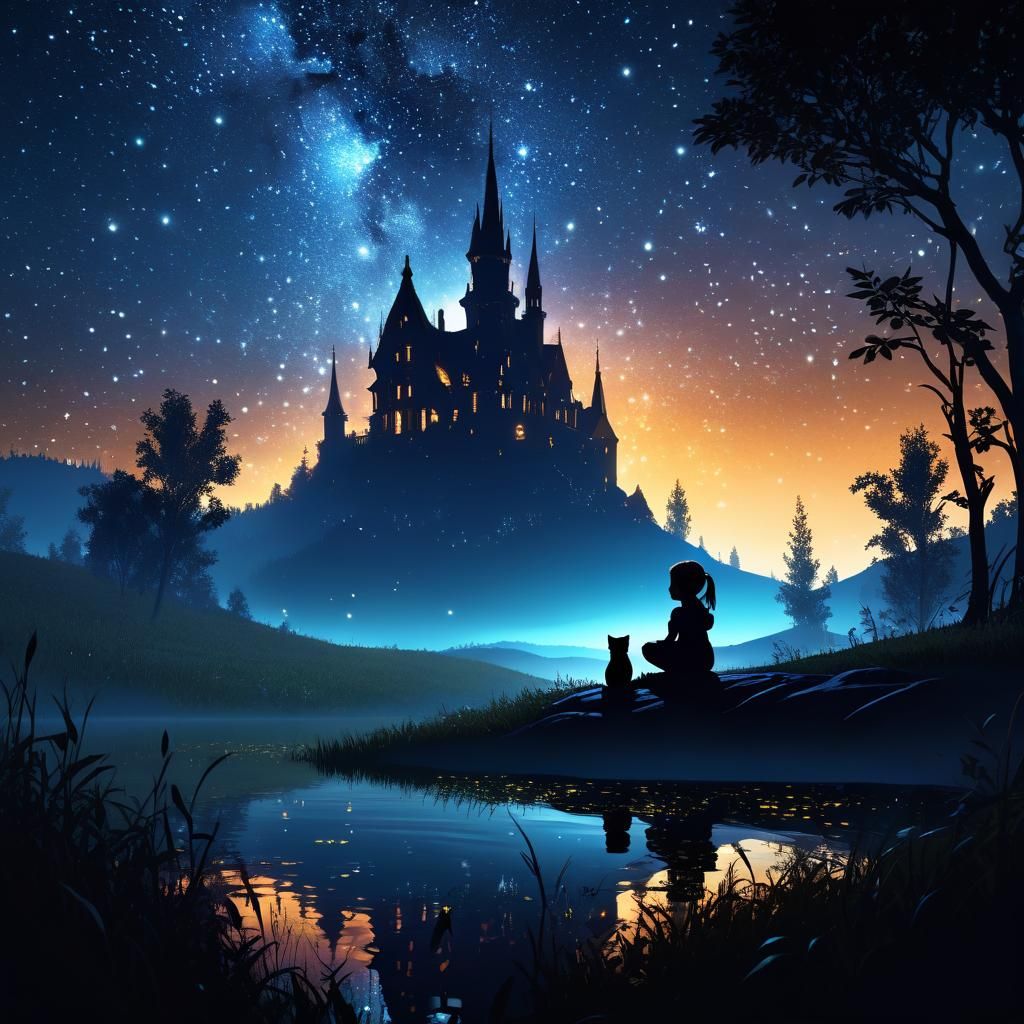 Enchanted castle   by @Ebroin
