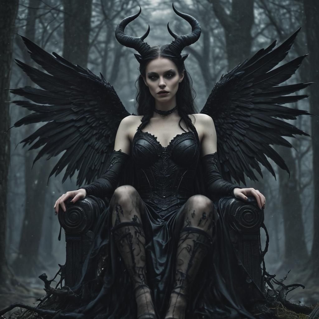 Dark fairy style of victoria frances and stefan gesell and h...