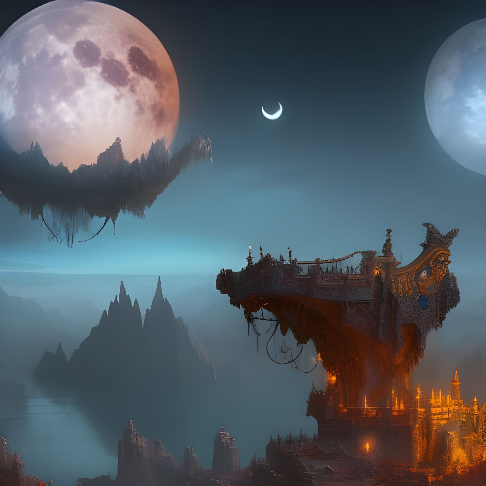 Docking station for the Moon