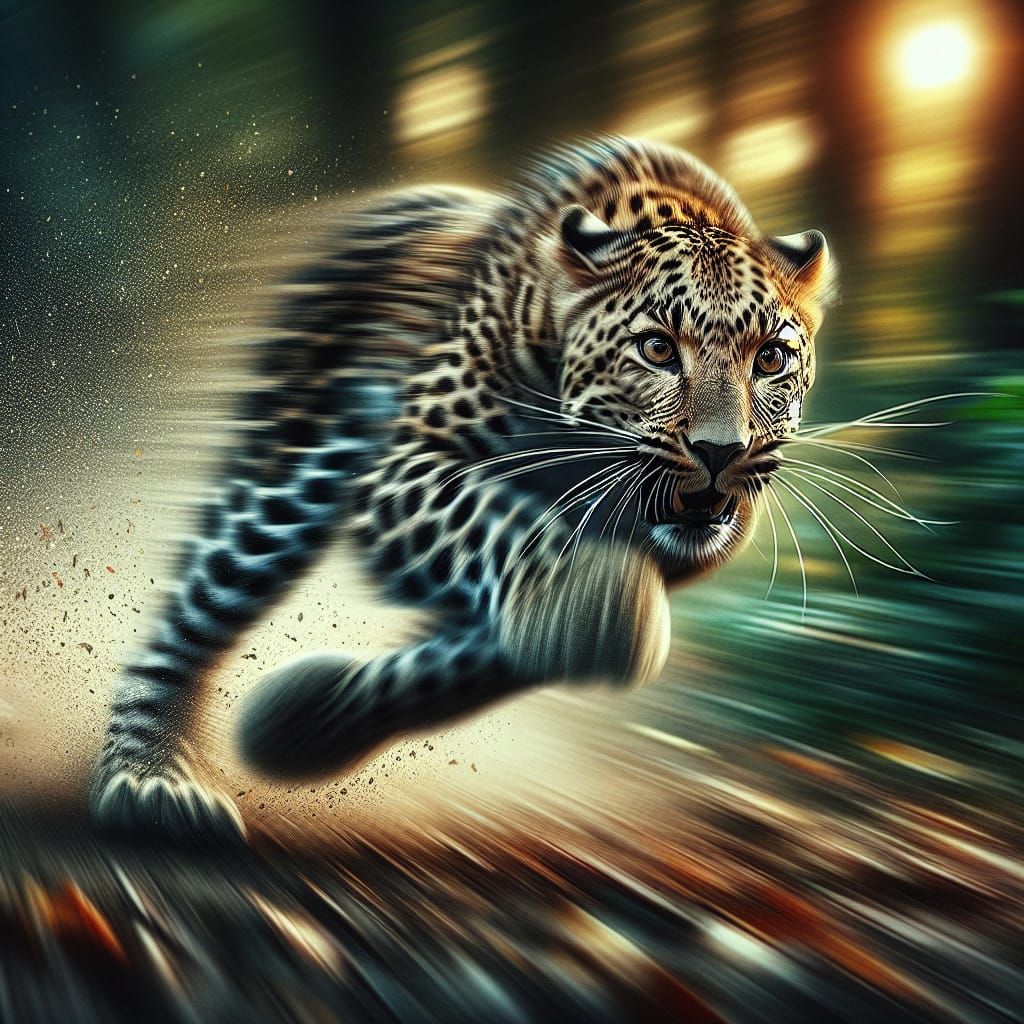 Outrunning My Spots  by @ORH-LBH