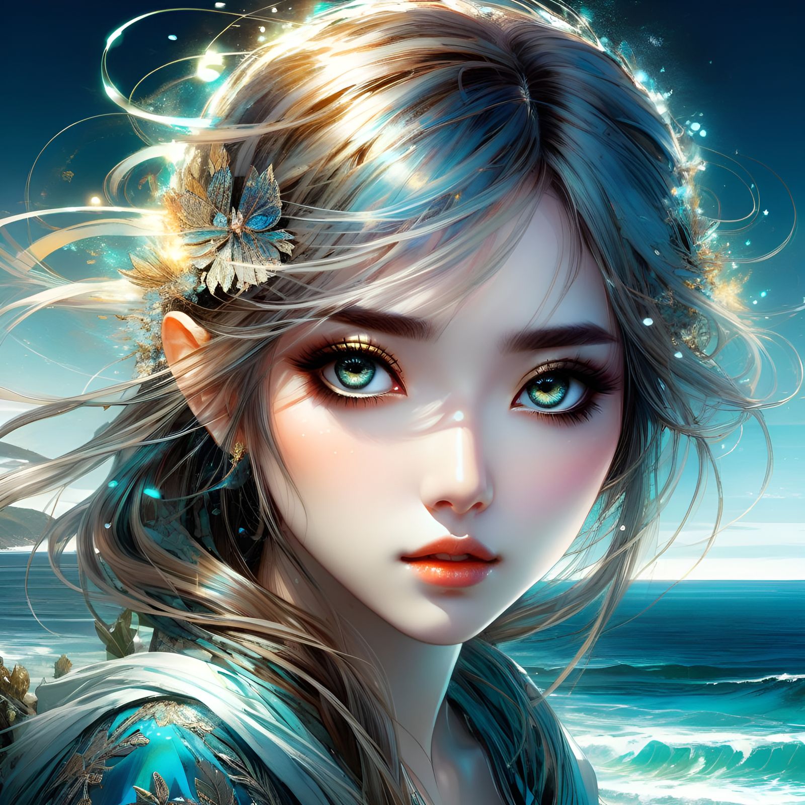 Spindrift AI Generated Artwork NightCafe Creator