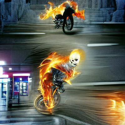 Ghost rider fire