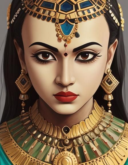 India culture  cubist cubism digital art ■■■■■■■■■■■■■■■■■■■...