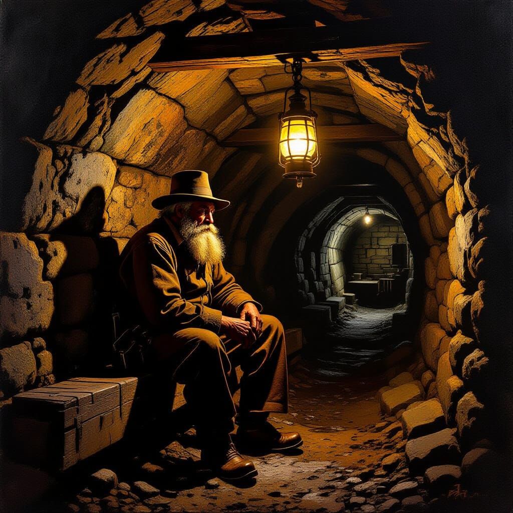 Spirit of the old mine