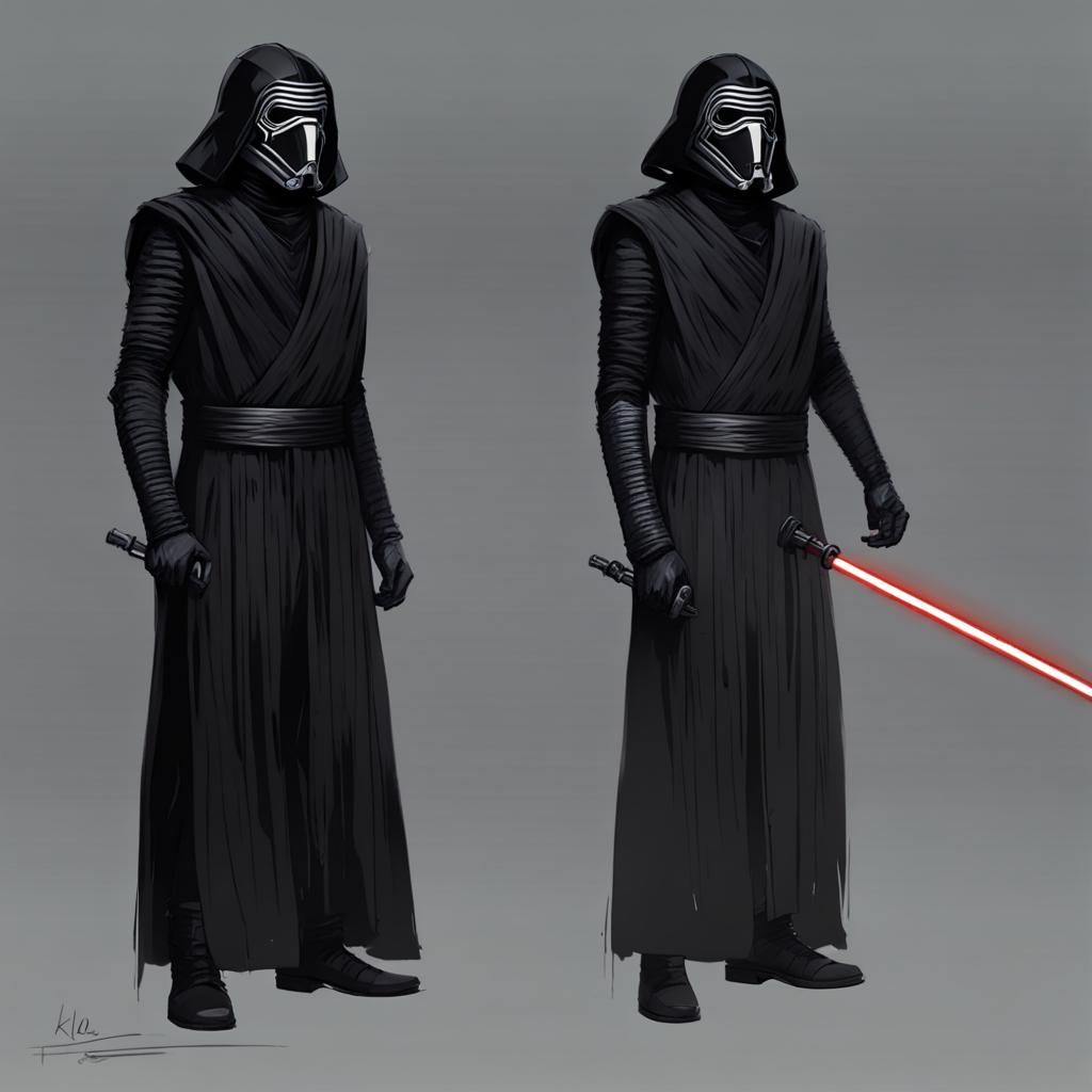 Kylo ren concept art