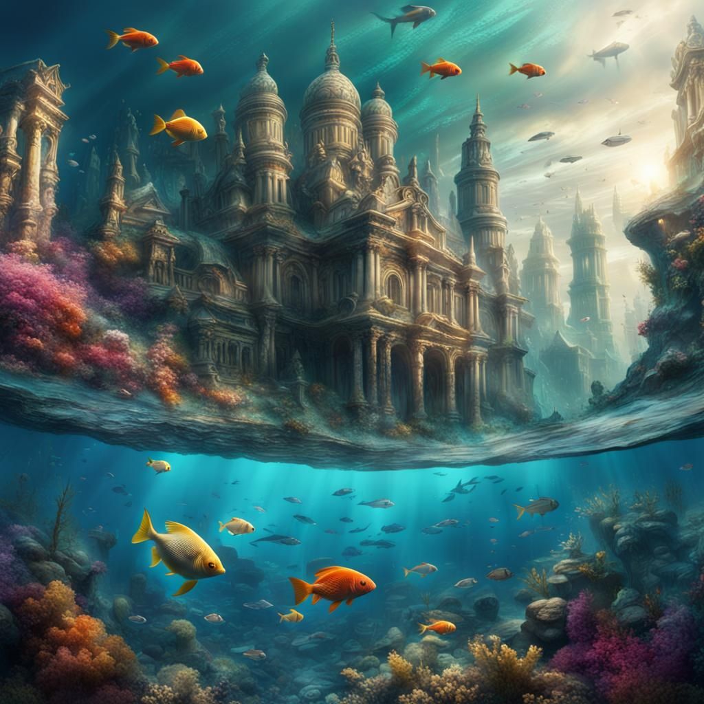 Epic submerged city