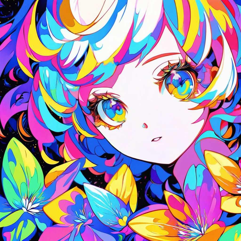 Stunning Multicolor Eyes in Vibrant Colors