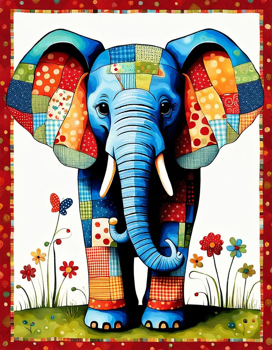 The Patchwork Elephant