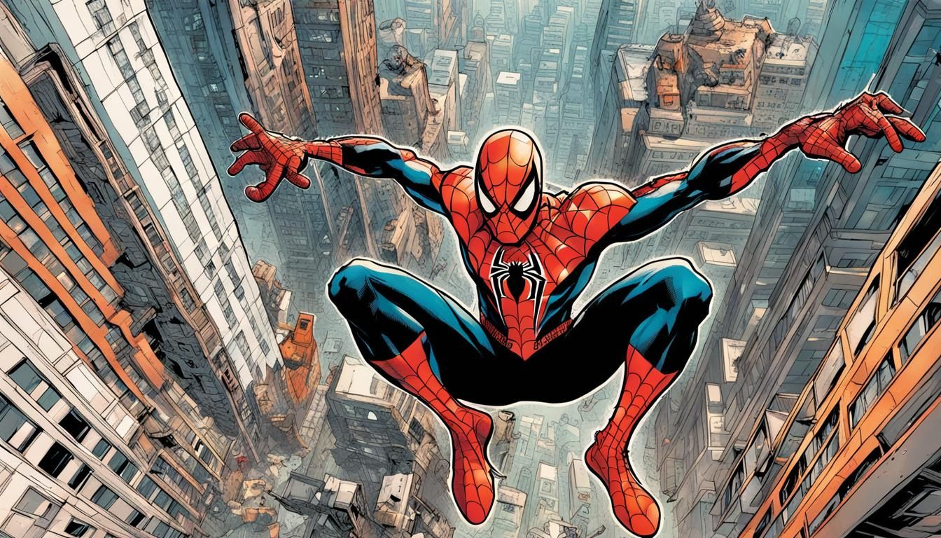 Spiderman - AI Generated Artwork - NightCafe Creator