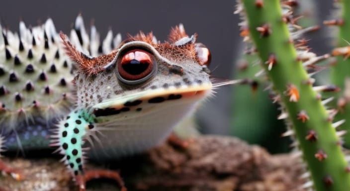 prickly toad; cactus toad hybrid