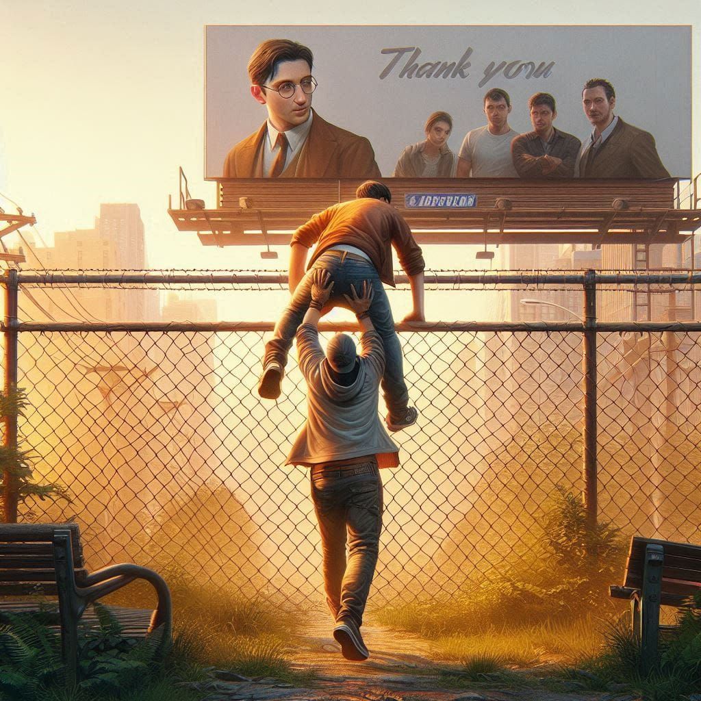 That's a real friend right there