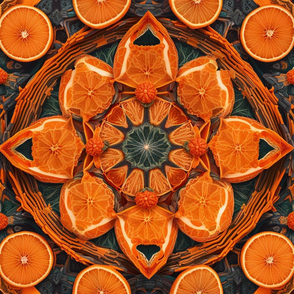 Kaleidoscope Orange