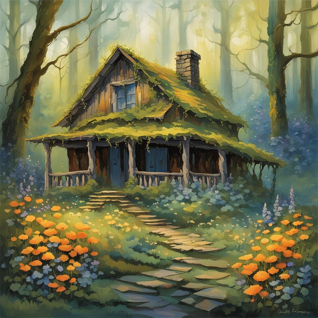 The Old Forgotten Cabin
