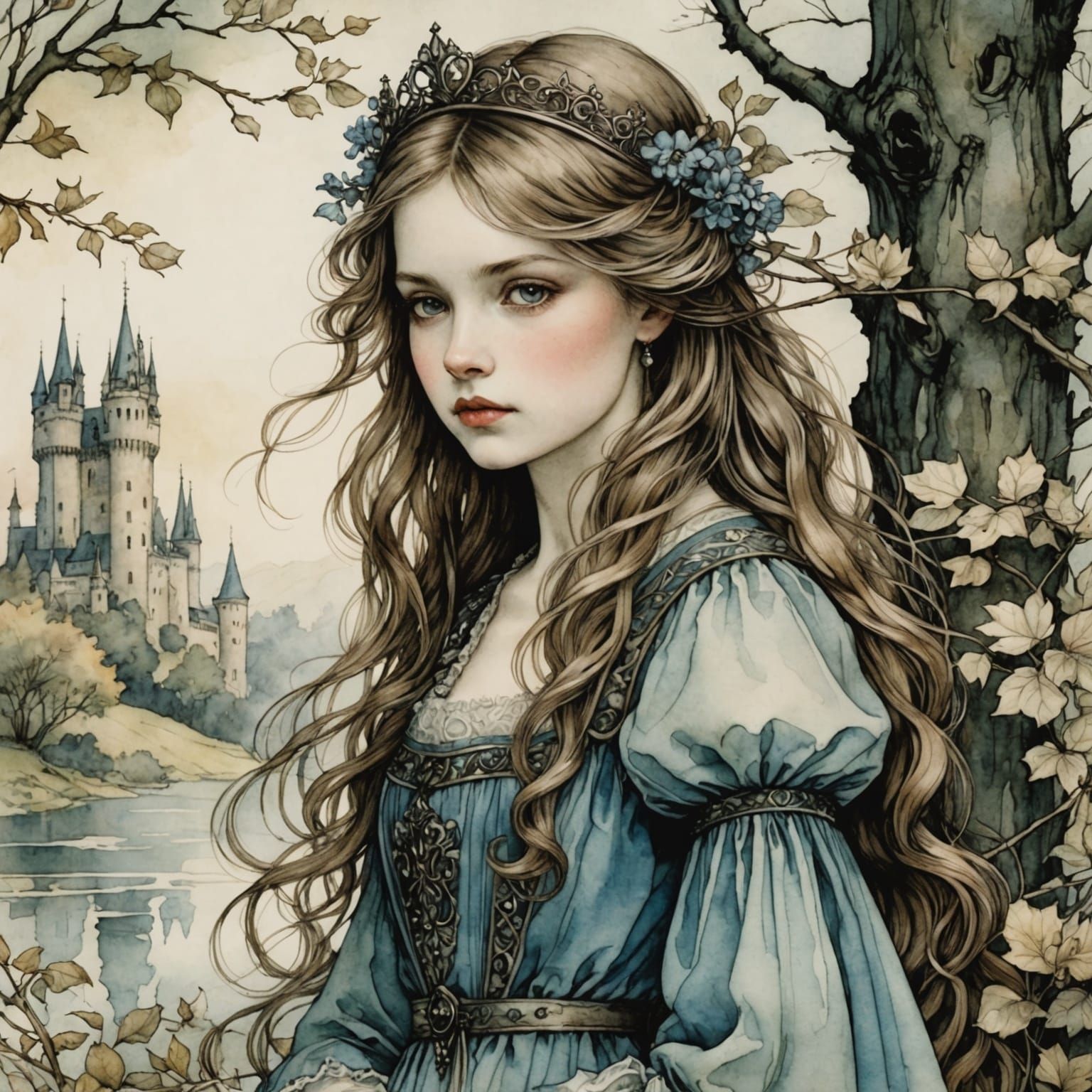 The Wary Princess  by @Hesione