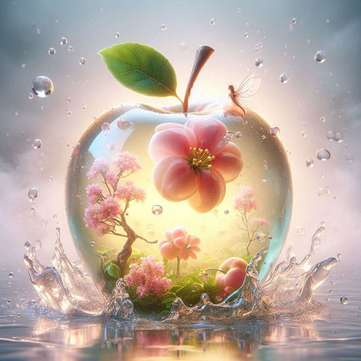 Glass Apple