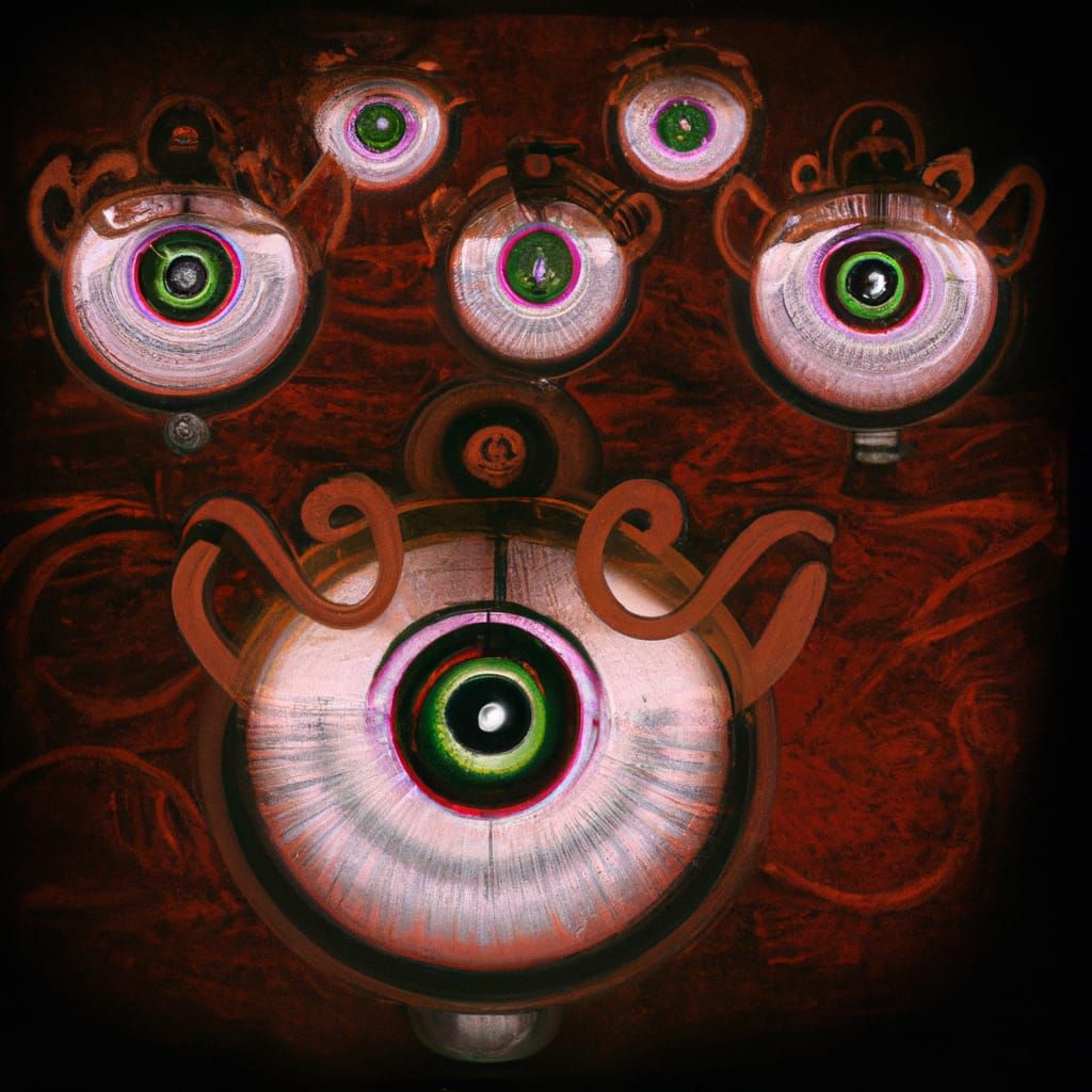 Biblical whirling wheels with eyes. deviantart