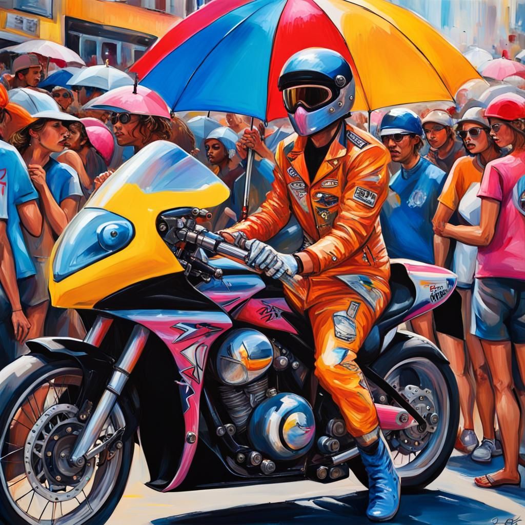 A drag bike