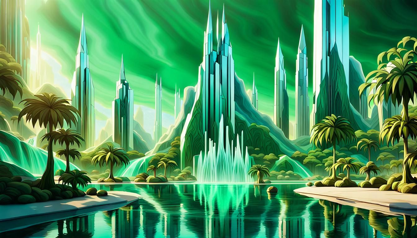 "Paradise Reimagined: Metaverse Oasis"