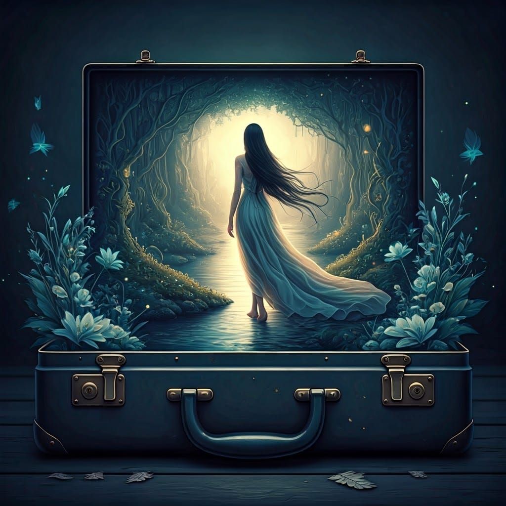 Suitcase   by @Sumaya Ali