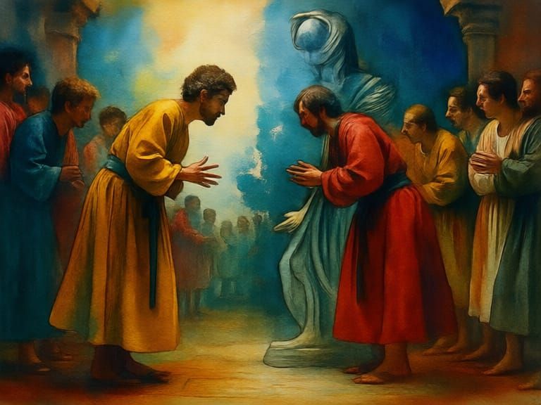 Y quién sabe, tal vez los dioses nunca me hablaran en el Hades,
nunca me distinguieran,
tal vez todo fuera ilusión. estilizado Linda Hubber ...