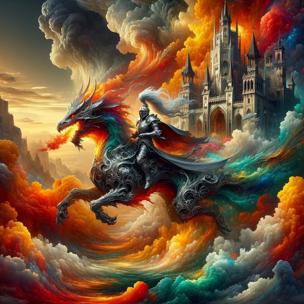 Dragon  by @TekDream