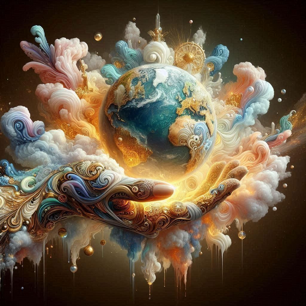 World in the palm of a hand