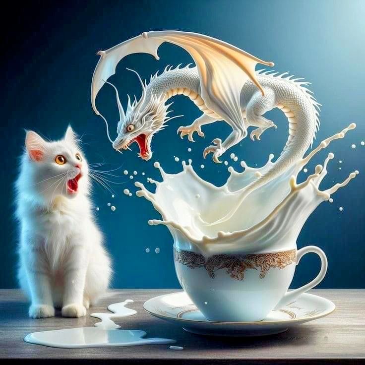 Ice monsters in the mountains with ice