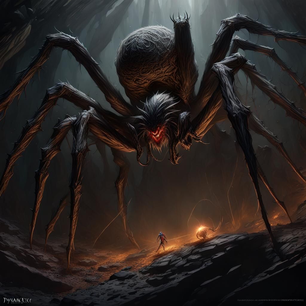 Ungoliant - AI Generated Artwork - NightCafe Creator