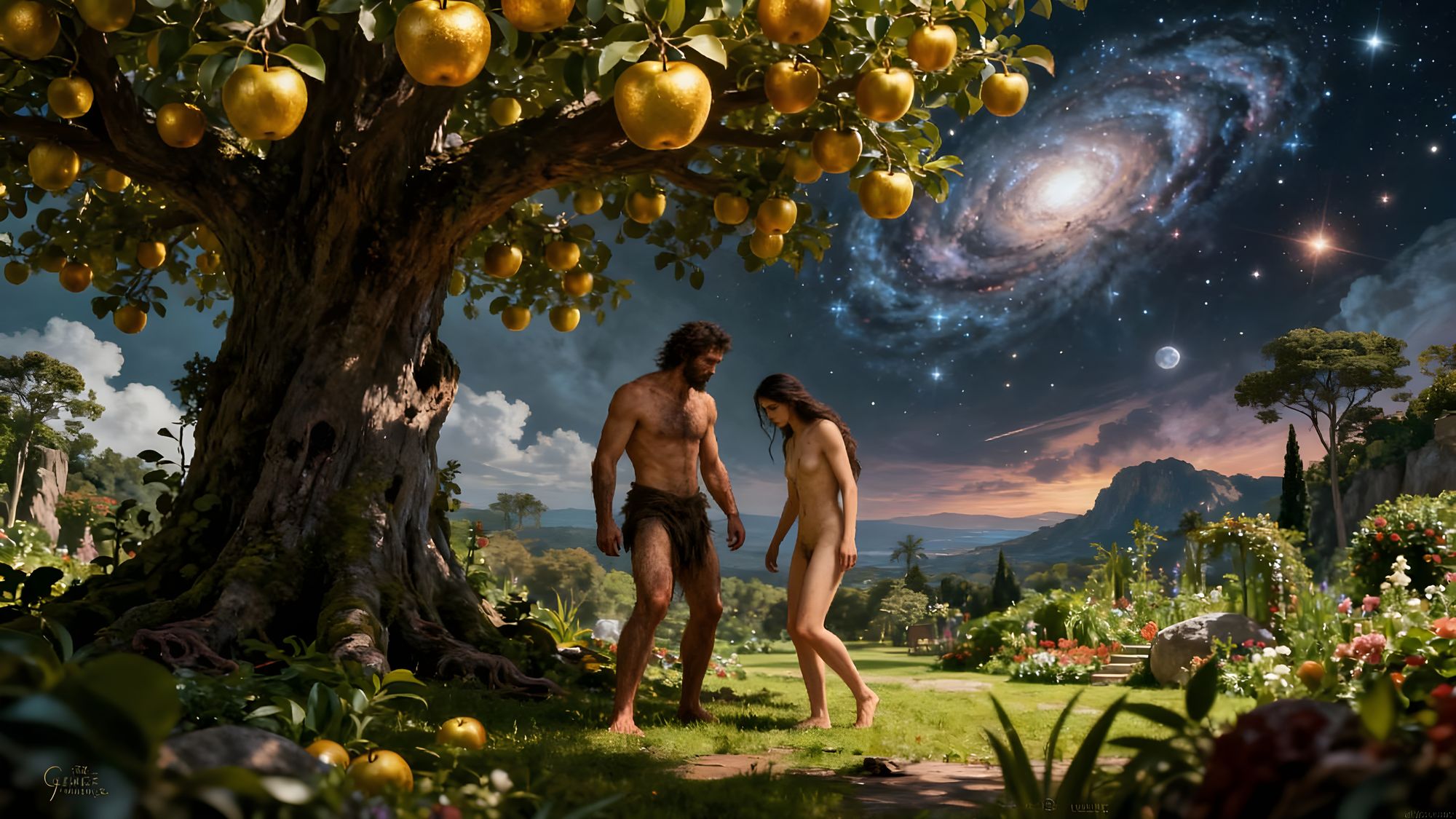 Imagine the advent of a new civilization centered around the earth mother grown out of the ashes of our current world.  - Start Image 1