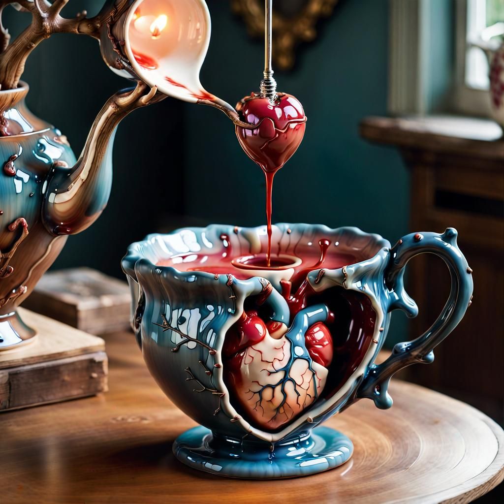 The heart of pottery  by @LoopyPenny