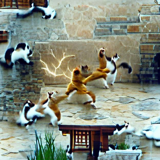 The First Four Lines of "Kung Fu Fighting" by Carl Douglas