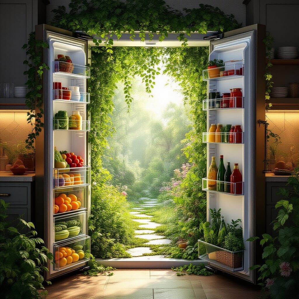 Fridge of Eternal Freshness  by @D-Forge