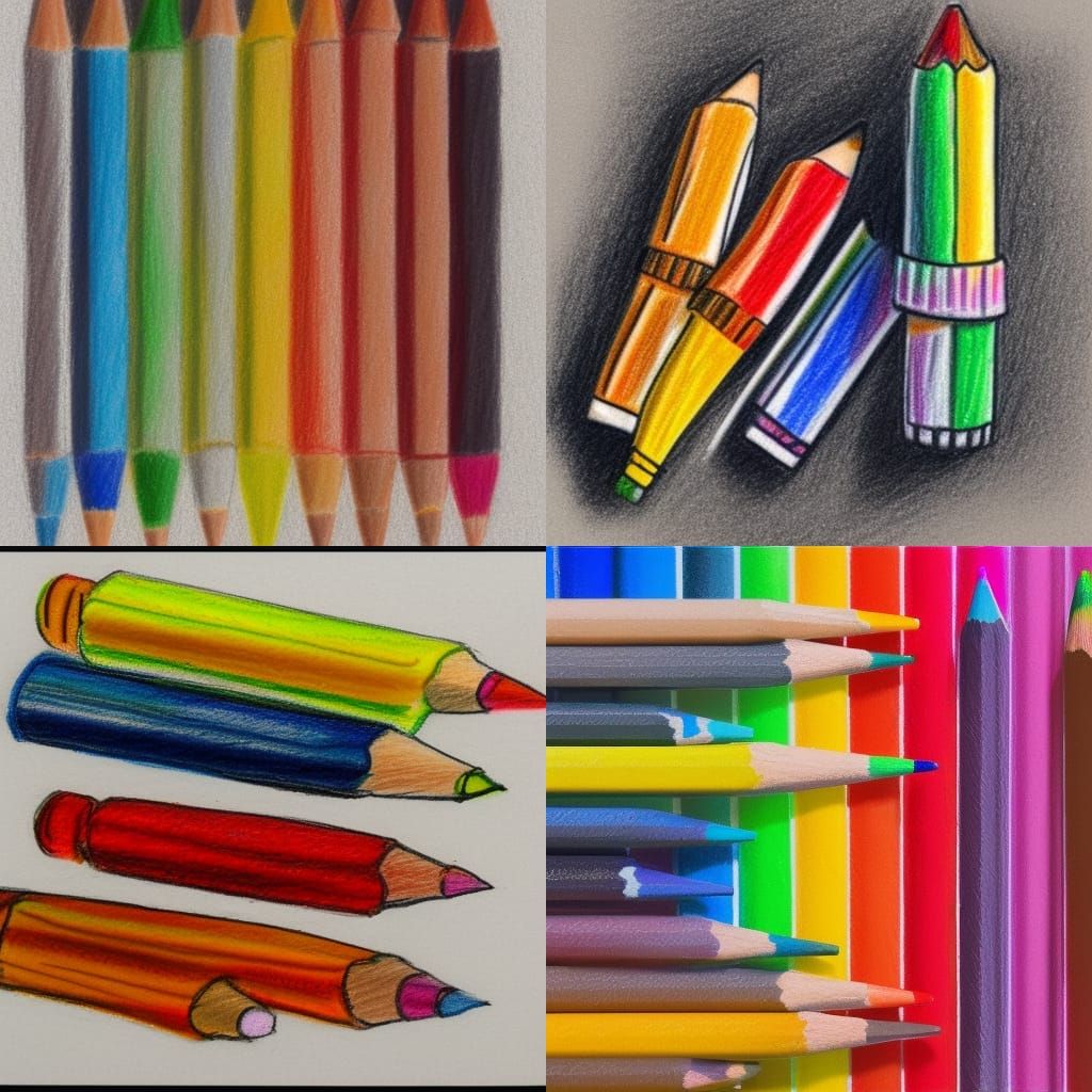 crayon drawing of a crayon, crayon, - AI Generated Artwork - NightCafe ...