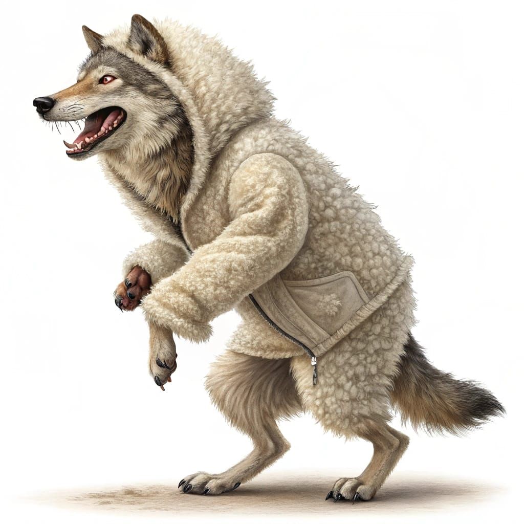 A wolf in disguise  by @axelb