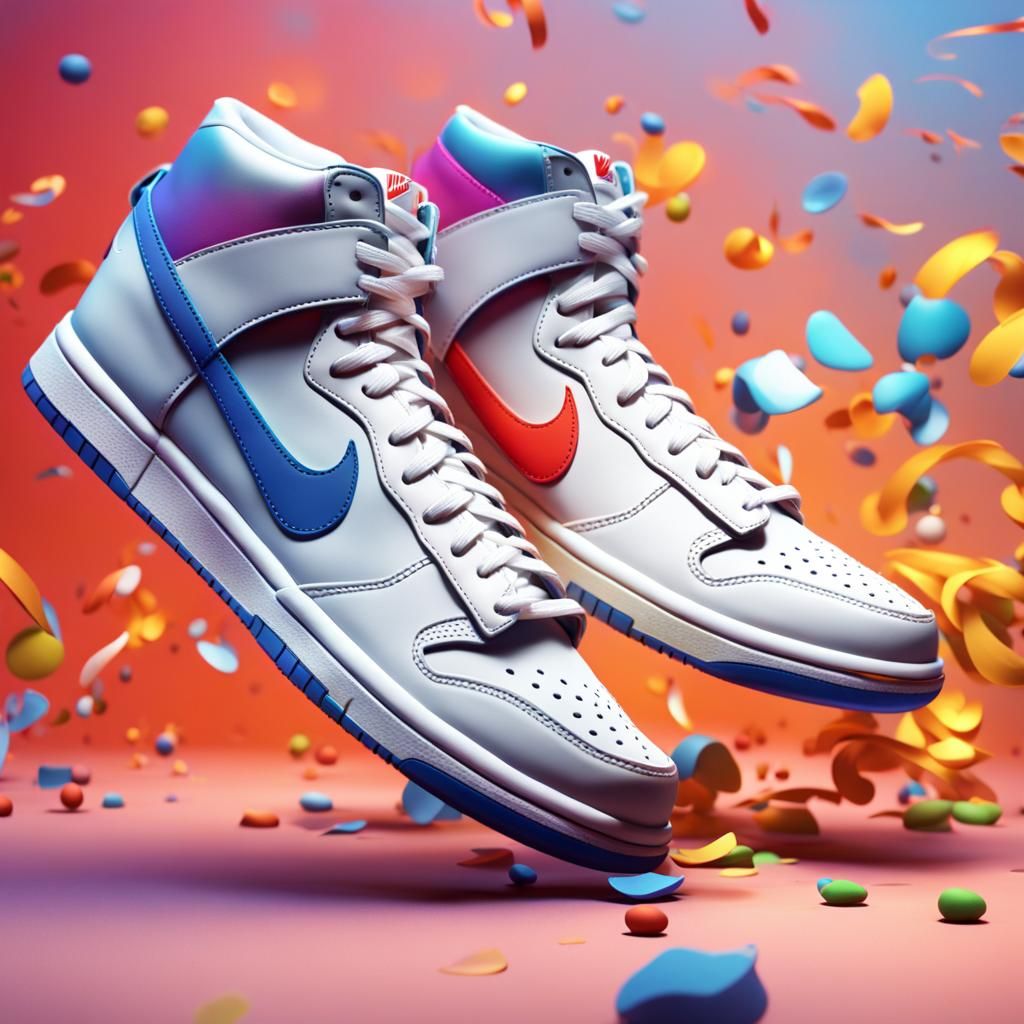 Nike dunks white