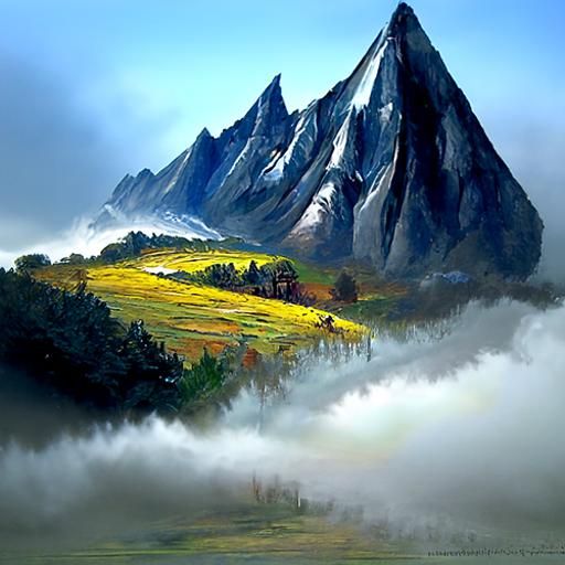Mountainous Scape